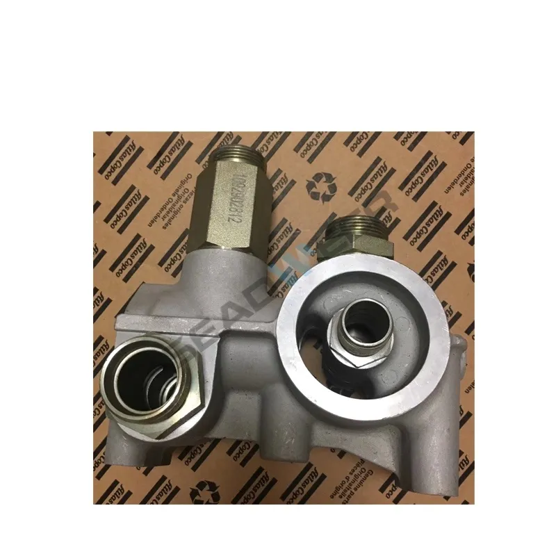 Atlas Air Compressor Spare Part 1622657000 Oil Filter Base 1