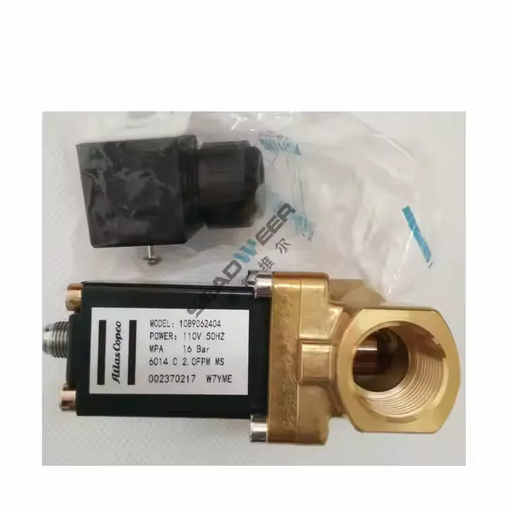 Atlas Copco Air compressor Parts 1089062404 Solenoid Valve 3