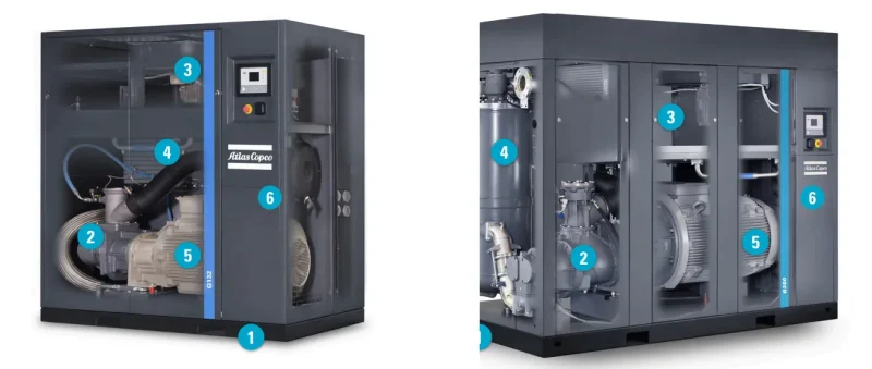 Atlas Copco G 90-355 (VSD) Air Compressors 6996104301