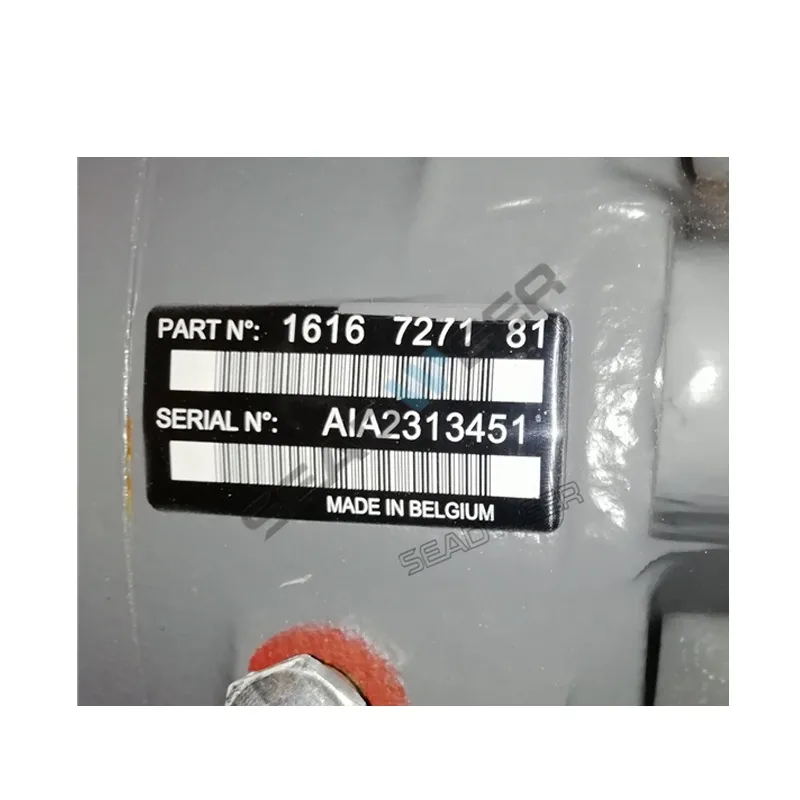 Oil Free Air Compressor 1616727381 1616727181 Air End