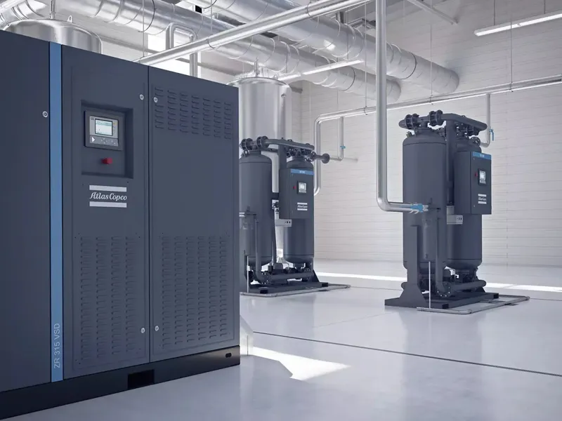 Air compressors models and industrial solutions index