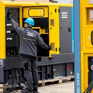 Atlas Copco Power Generator