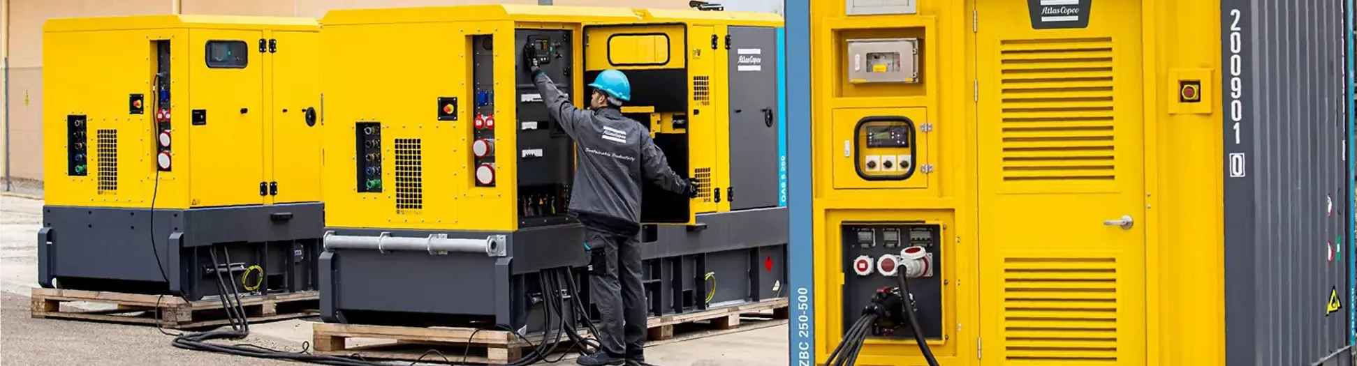 Atlas Copco Power Generator