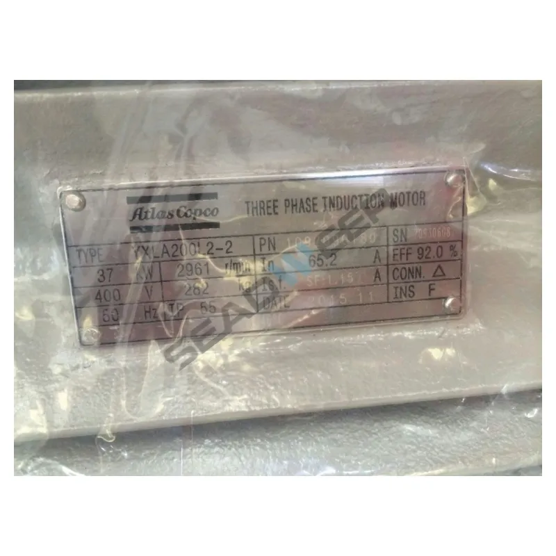 Genuine Atlas Copco Motor 1092090180 37Kw 400V 50Hz