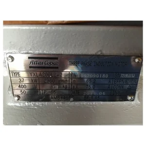 Genuine Atlas Copco Motor 1092090180 37Kw 400V 50Hz