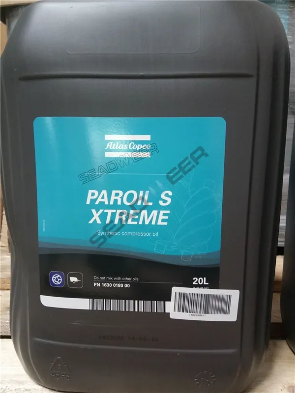 PAROIL S XTREME 20L Atlas Copco 1630018000 Air Compressor Oil