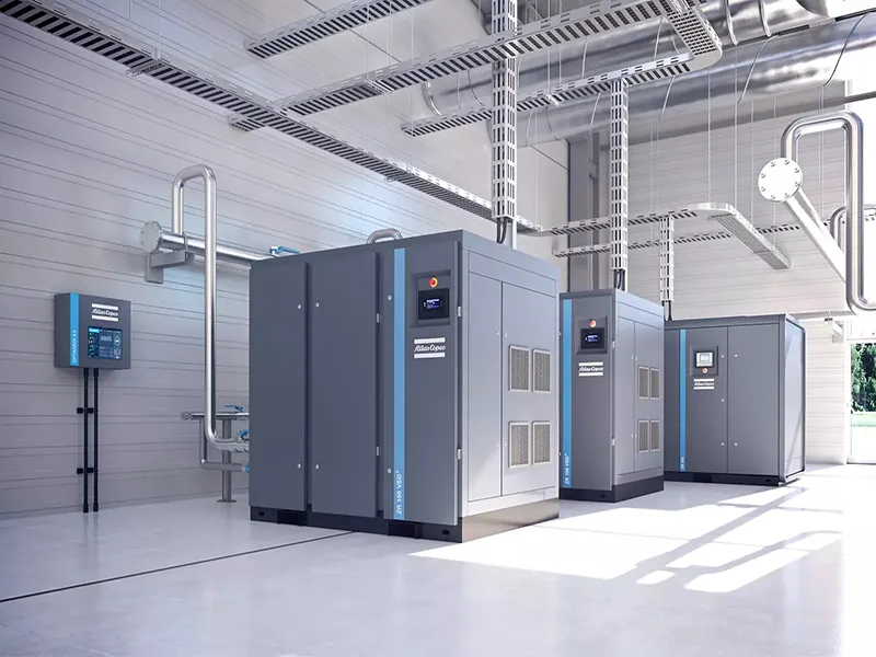 Atlas Copco Oil-Free Screw Air Compressor