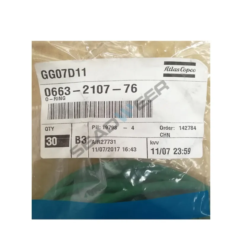 Atlas Copco Air Compressor Spare Part 0663210776 O-Ring (3)