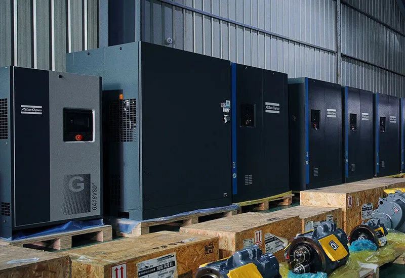 air end in warehouse
