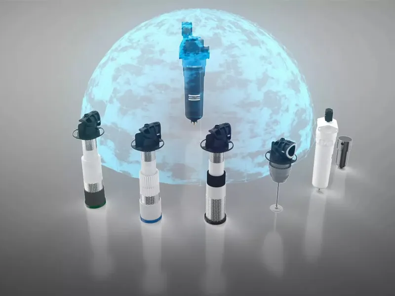 Atlas Copco Air Filters 99% Pure Compressed Air