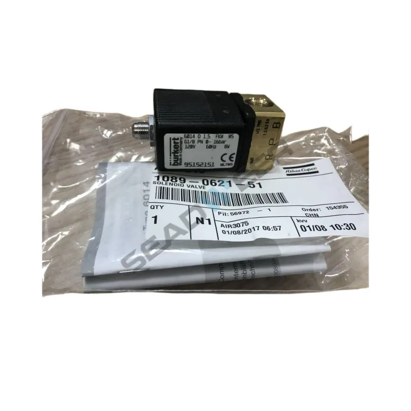 Atlas Copco 1089062151 Solenoid Valve 120V 60HZ 16BAR (2)