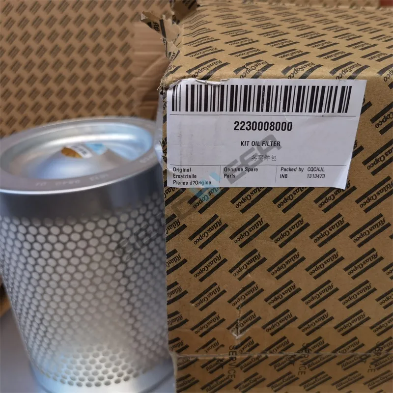 Atlas Copco Air Compressor 2230008000 Oil Filter Kit (2)