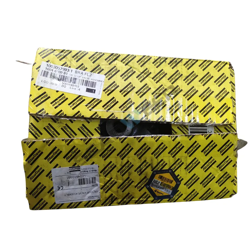 Original Atlas Copco 1604610981 Oil Stop Valve Assembly (5)